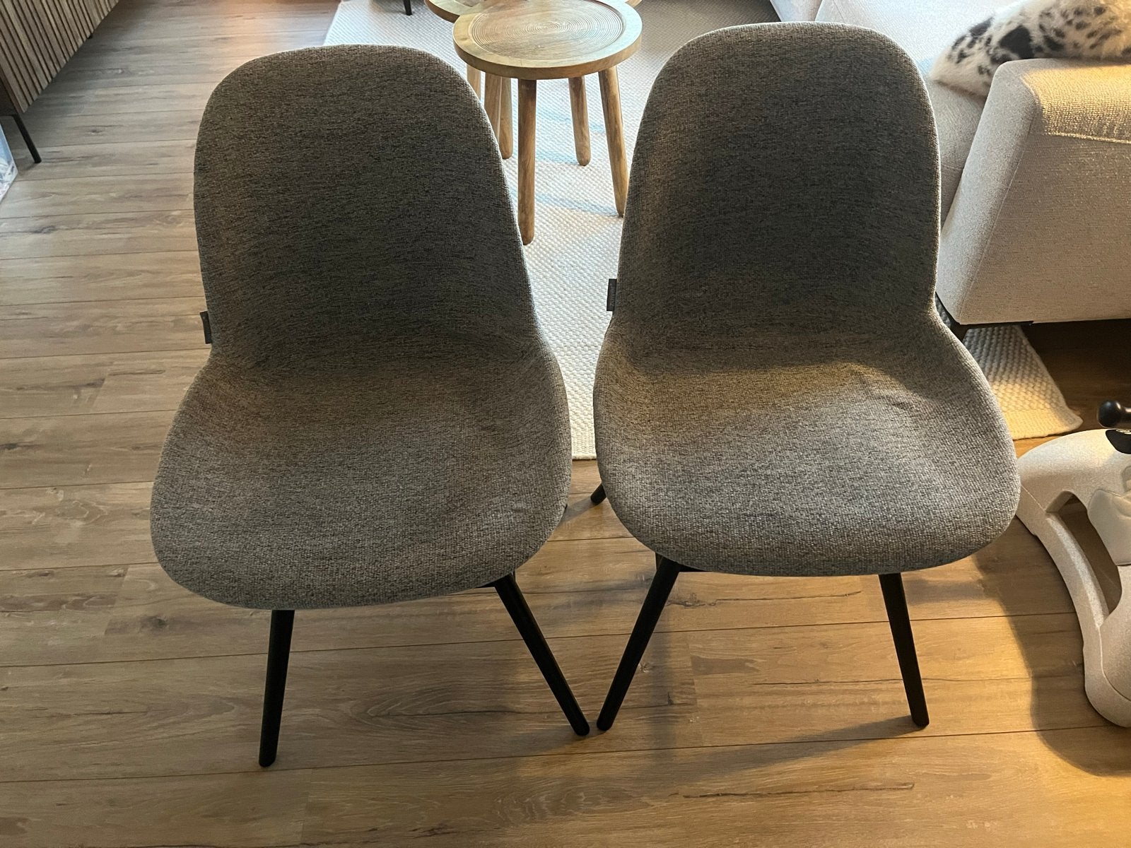 Twee Zuiver (Albert Kuip) stoelen, Ophalen, Twee, Zo goed als nieuw, Stof