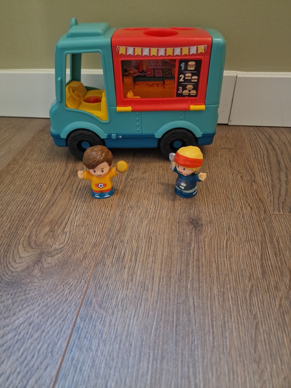 Fisher-Price Little People Food Truck -, Ophalen, Zo goed als nieuw