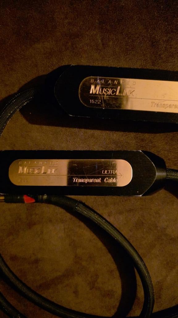 Transparent  ultra, Ophalen of Verzenden, Zo goed als nieuw, Minder dan 2 meter, Interlink-kabel