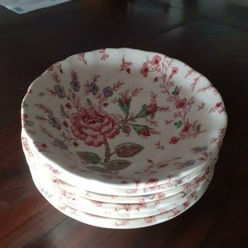 Johnson Brothers/Bros ROSE CHINTZ  Papschaaltjes 15 cm, Ophalen of Verzenden, Overige stijlen, Aardewerk, Schaal of Schalen