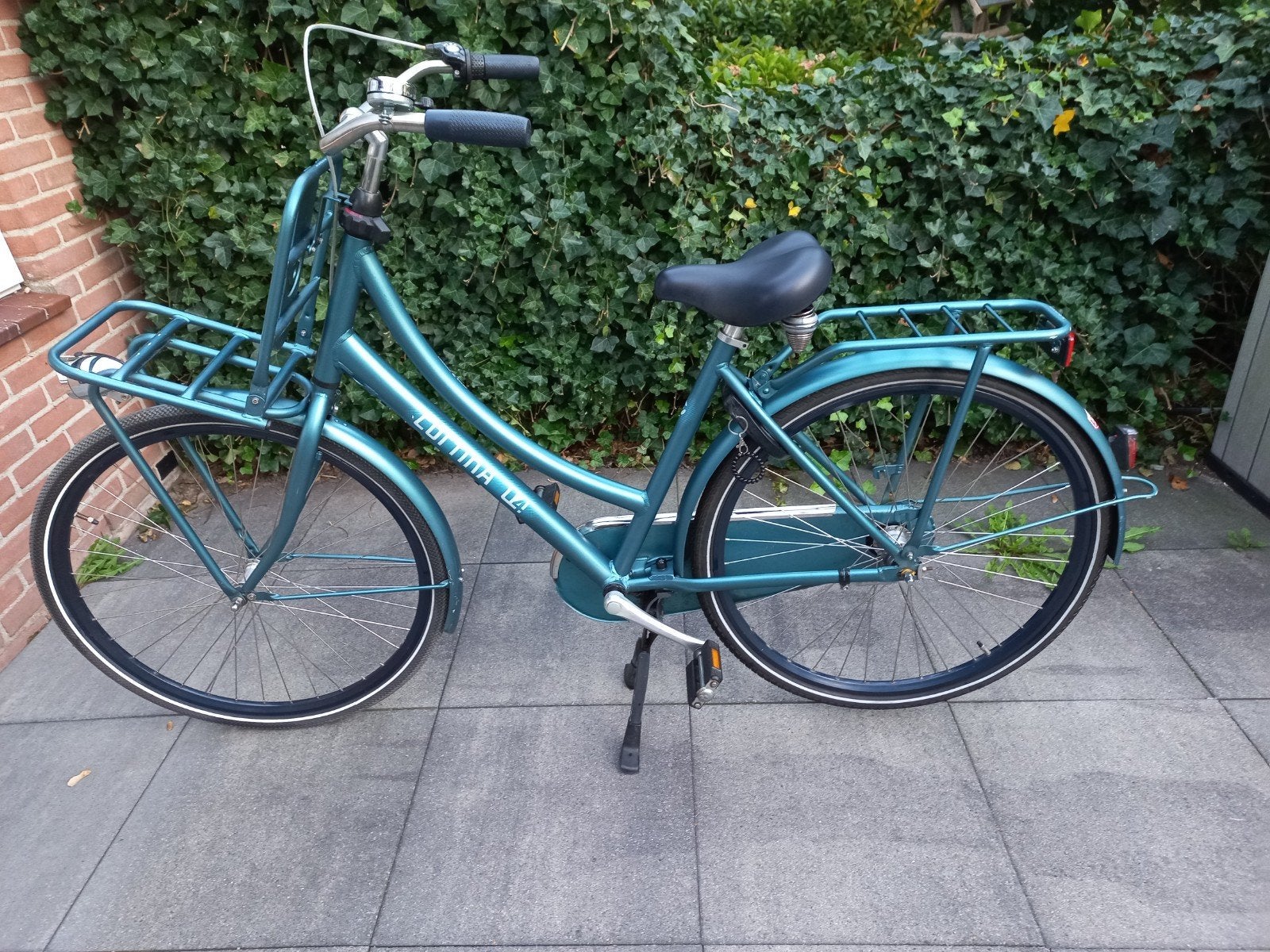 cortina u4 damesfiets 28 inch, Ophalen, Terugtraprem, Cortina U4 transportfiets, Versnellingen