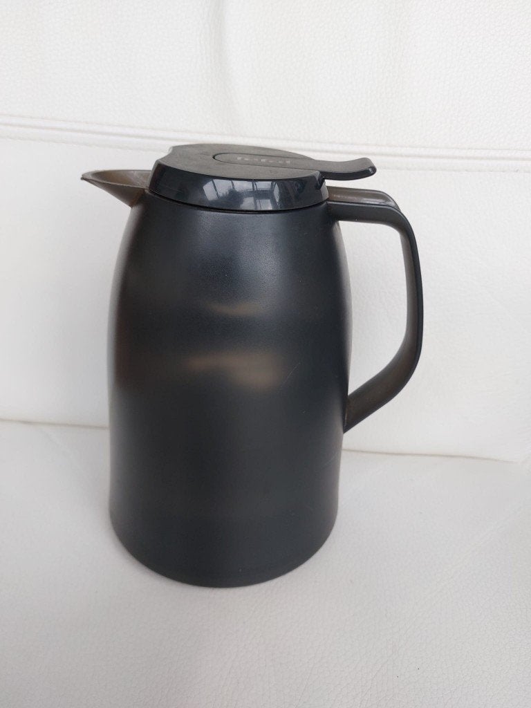 thermoskan Tefal 1 liter zwart, Ophalen, Kunststof, Zwart, Overige merken