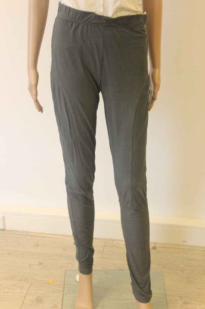 Moscow groengrijze suedine legging maat L, Legging, Maat 36/38 (S), ., Ophalen of Verzenden