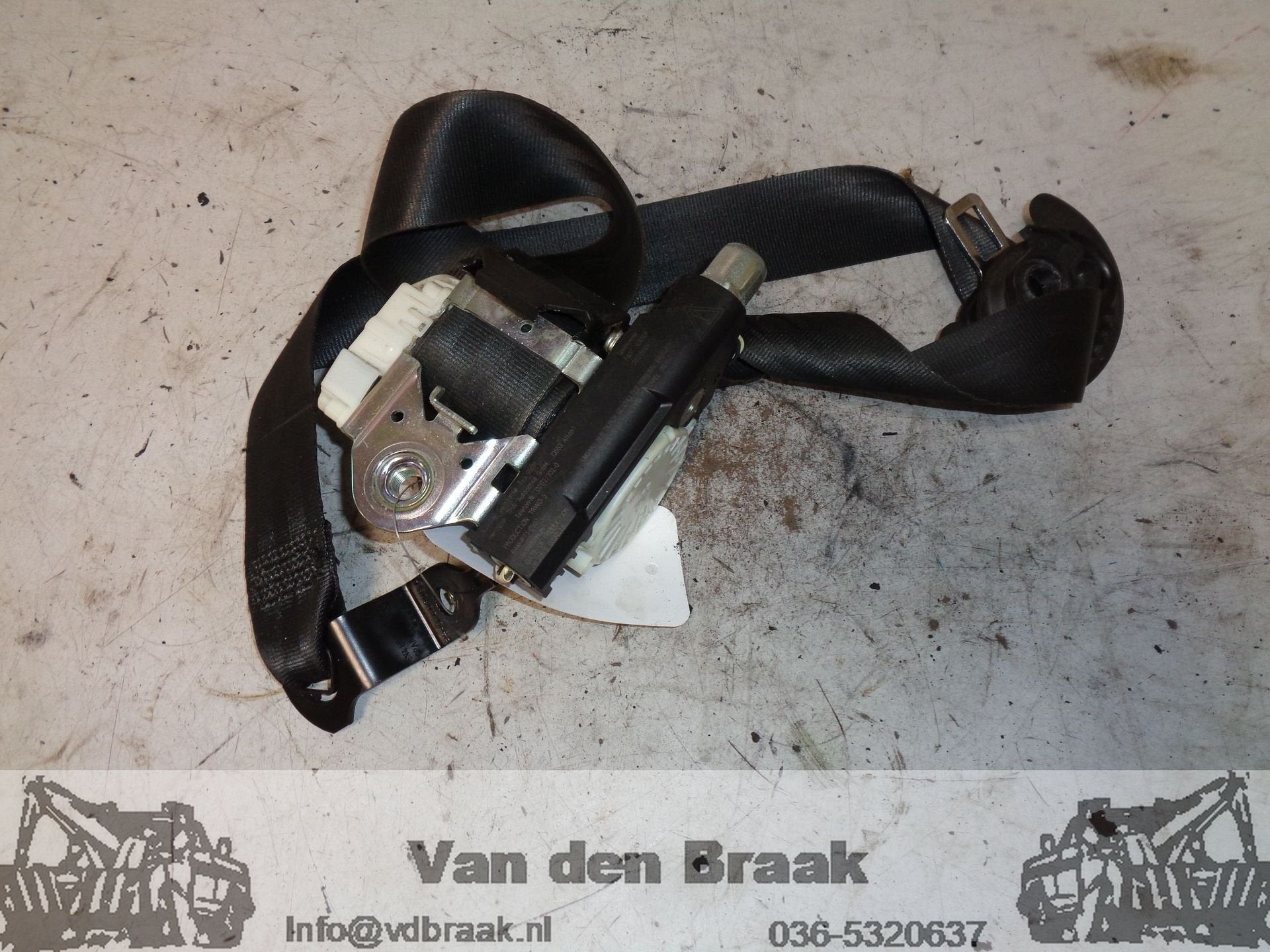 Volkswagen Polo 5 drs 2009-2014 Gordelspanner links voor, Gebruikt, -, Volkswagen, Herkomst onderdeel bekend