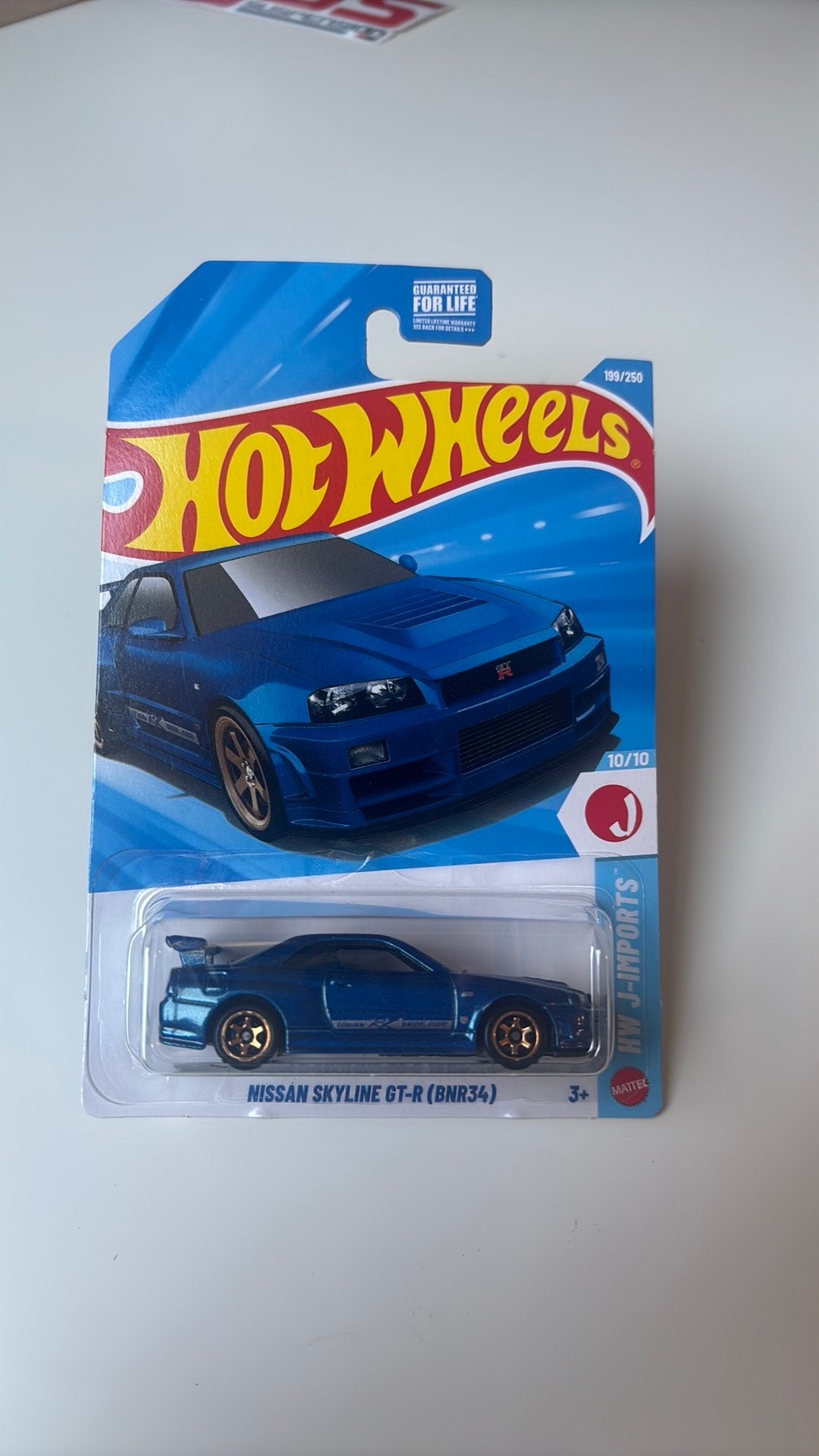 Hotwheels nissan skyline gtr r34 - nieuw in verpakking!, Ophalen of Verzenden, Nieuw, Auto