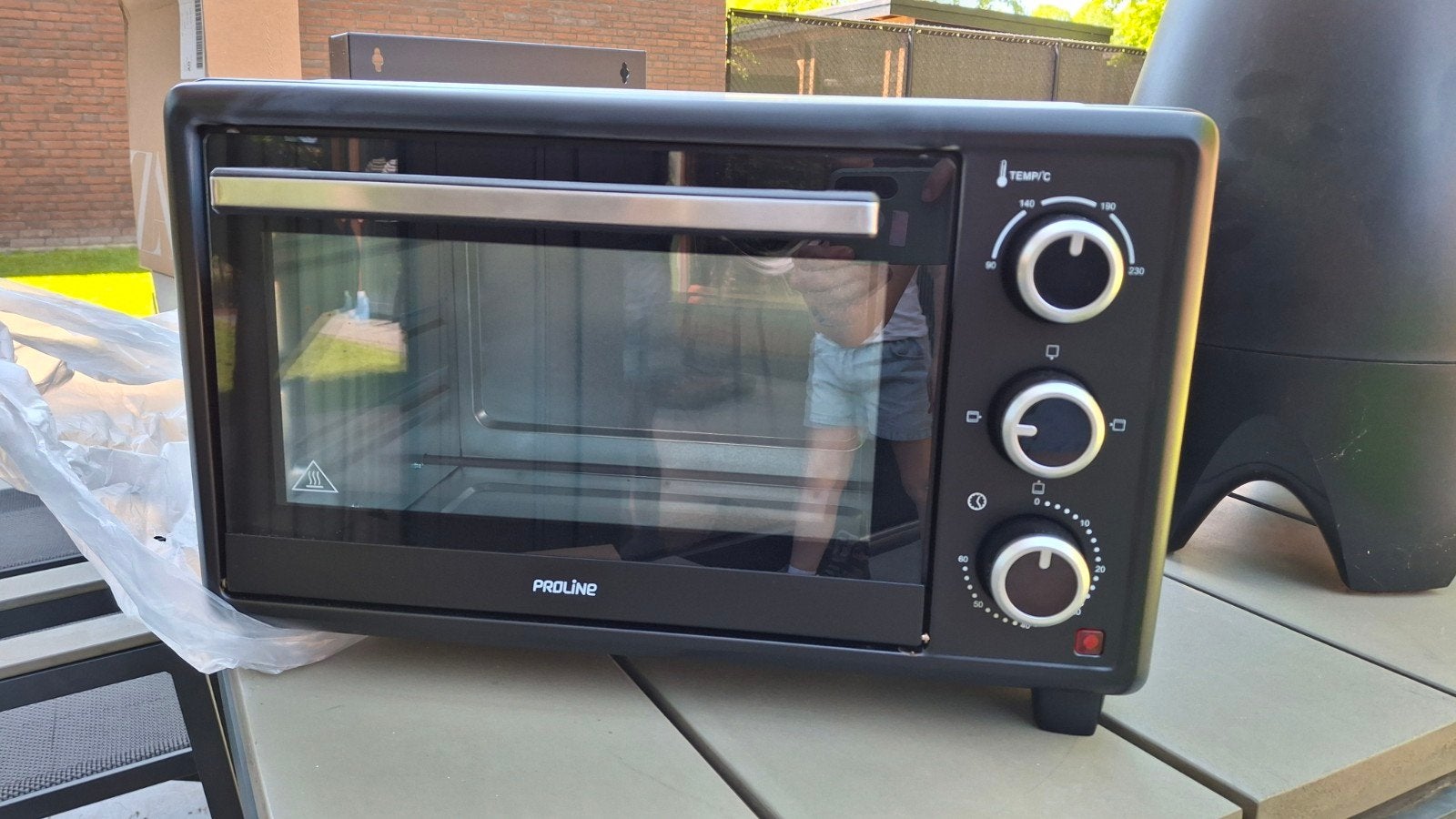 Proline oven 1380W - Ideaal voor op de camping, Ophalen of Verzenden, Zo goed als nieuw