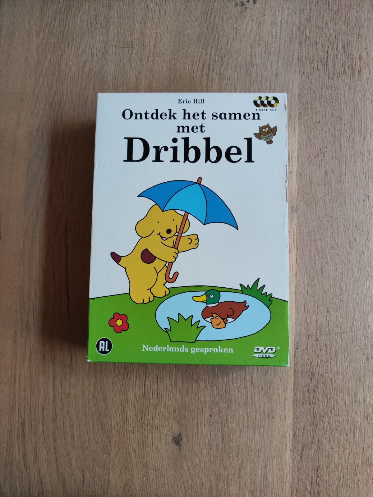 Dribbel DVD Box - Ontdek het samen met Dribbel (3-disc set), Gebruikt, Verzamelbox, Alle leeftijden, Educatief