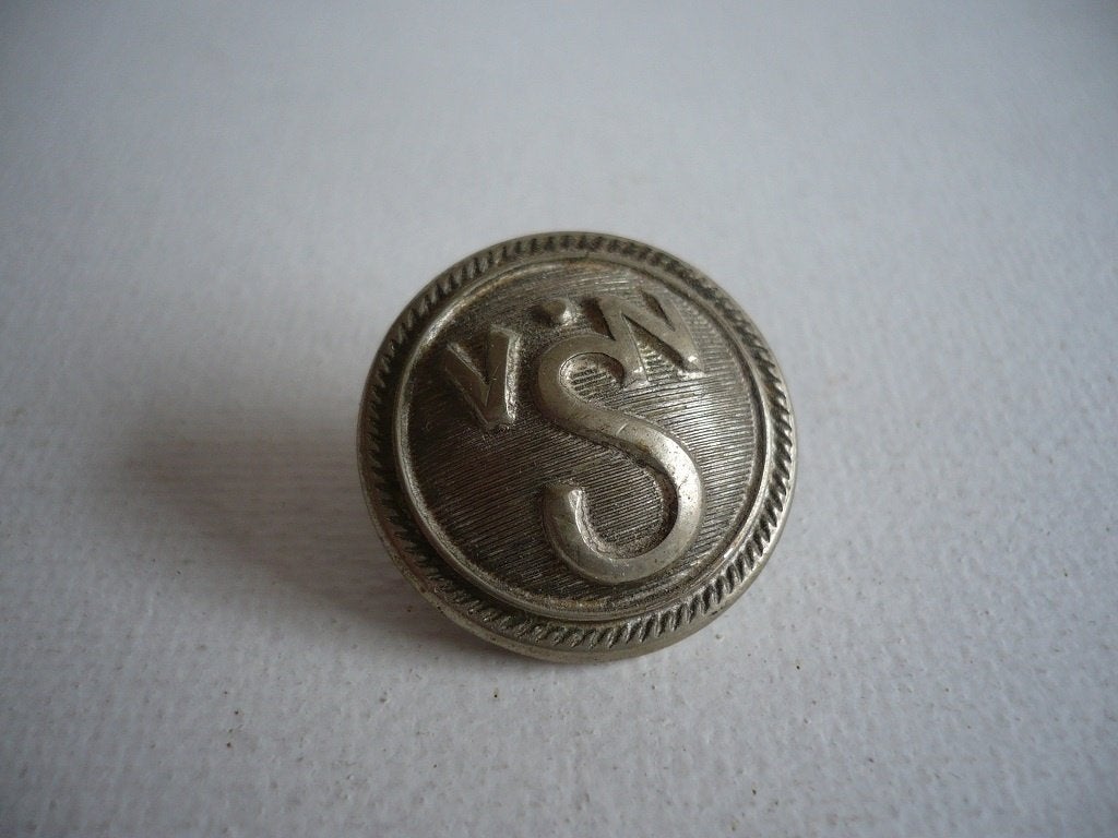 k014-Knoop zilver kleur, V S N., Ophalen of Verzenden, Overige soorten, Engeland, Overige typen