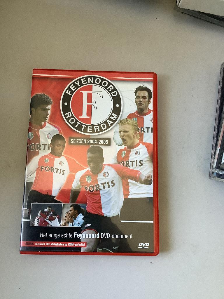 Feyenoord seizoen 2004-2005., Cd's en Dvd's, Dvd's | Sport en Fitness, Voetbal, Verzenden, Alle leeftijden, Zo goed als nieuw