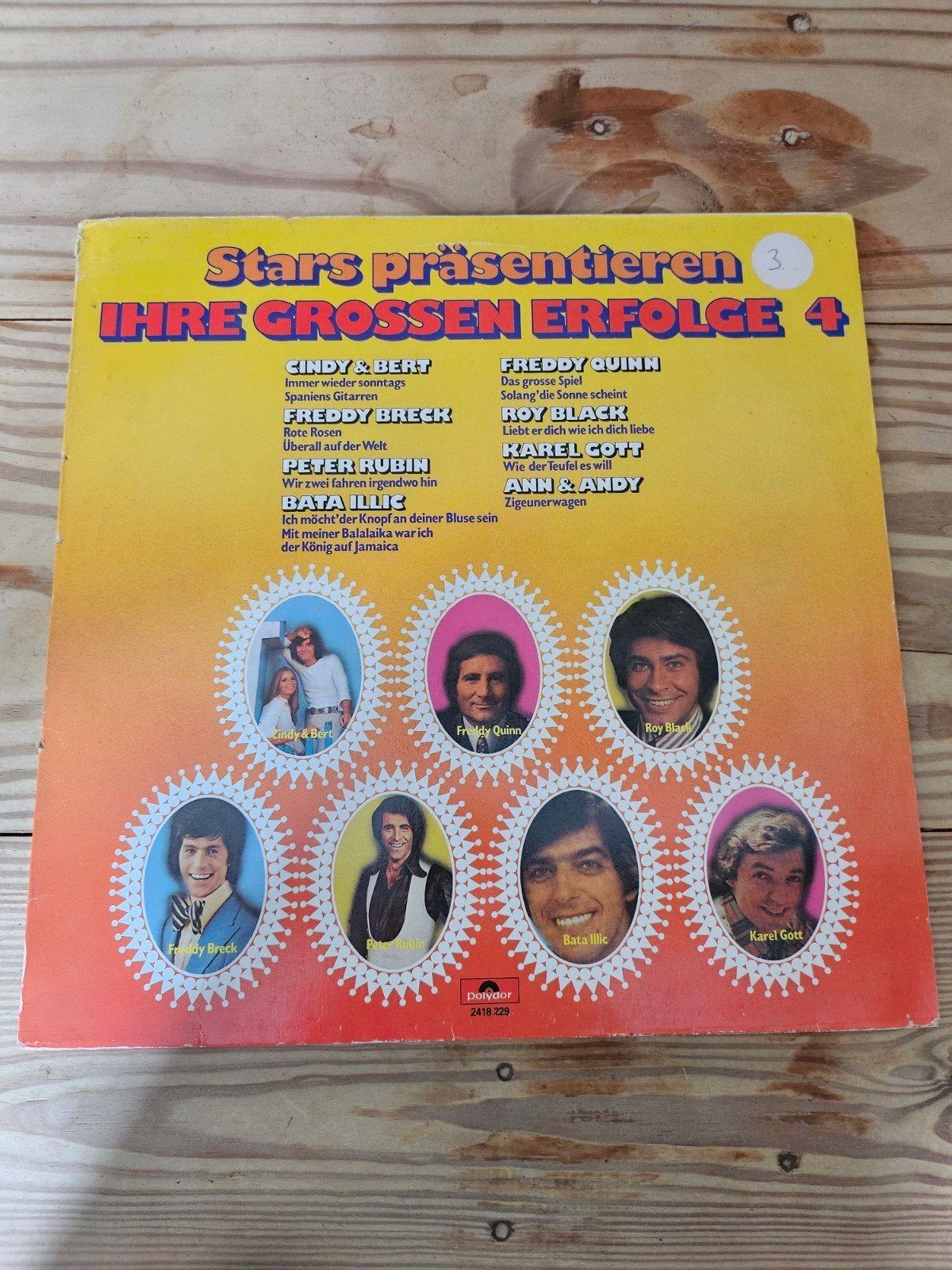 Stars präsentieren Ihre Grossen Erfolge 4 LP, Ophalen of Verzenden, Gebruikt, Overige genres