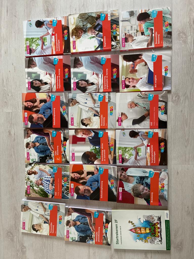 Nieuwe boeken Traject V&V en Startrekenen 2F, Boeken, Ophalen, Gamma, Nieuw, MBO