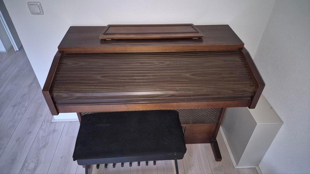 Diamond L 721 Orgel met bankje - Vintage elektronisch orgel, Muziek en Instrumenten, Ophalen, Gebruikt, 2 klavieren, Orgel