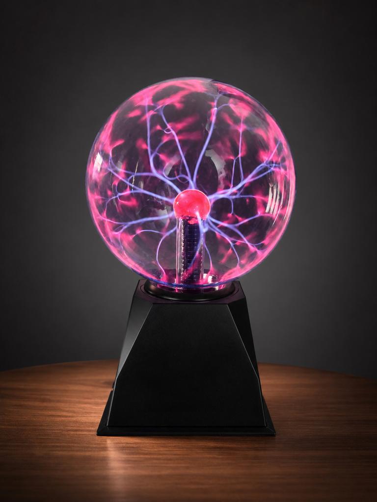 Plasma bol lamp - 22cm diameter, Gebruikt, Meerkleurig, Ophalen of Verzenden, Modern