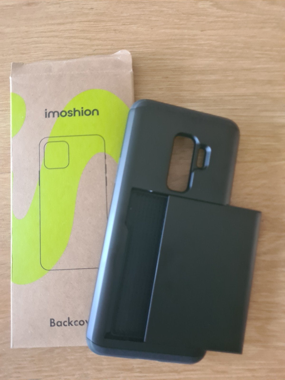 Imoshion Backcover met pashouder voor Samsung S9 Plus, Ophalen of Verzenden, Nieuw, Bescherming, Samsung