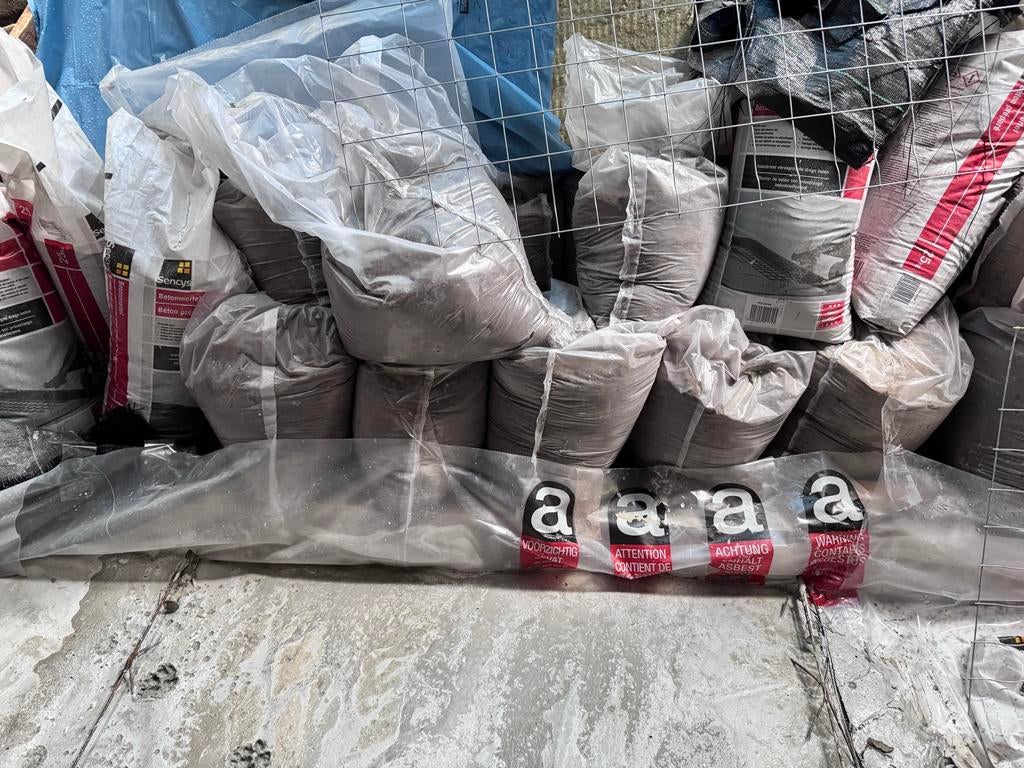 Gratis zand/aarde zakken, Tuin en Terras, Zand, Ophalen, Gebruikt, Overige typen