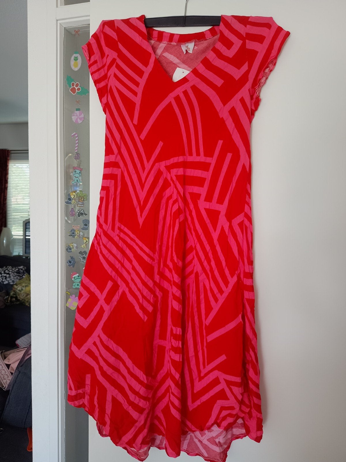 jurk maat M 100 procent katoen, Kleding | Dames, Ophalen of Verzenden, Nieuw, Maat 38/40 (M)