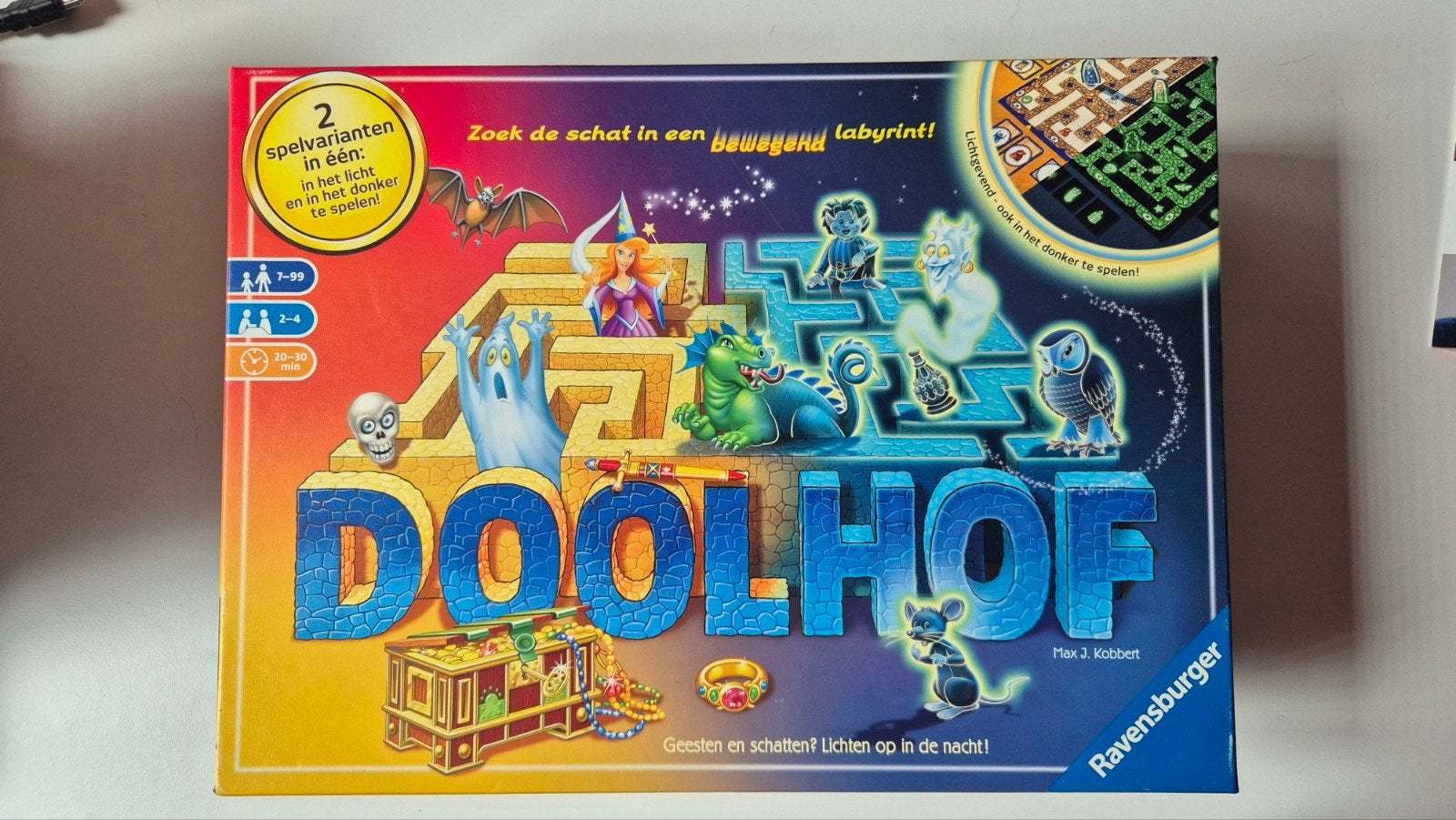 Doolhof spel, Ophalen of Verzenden, Zo goed als nieuw