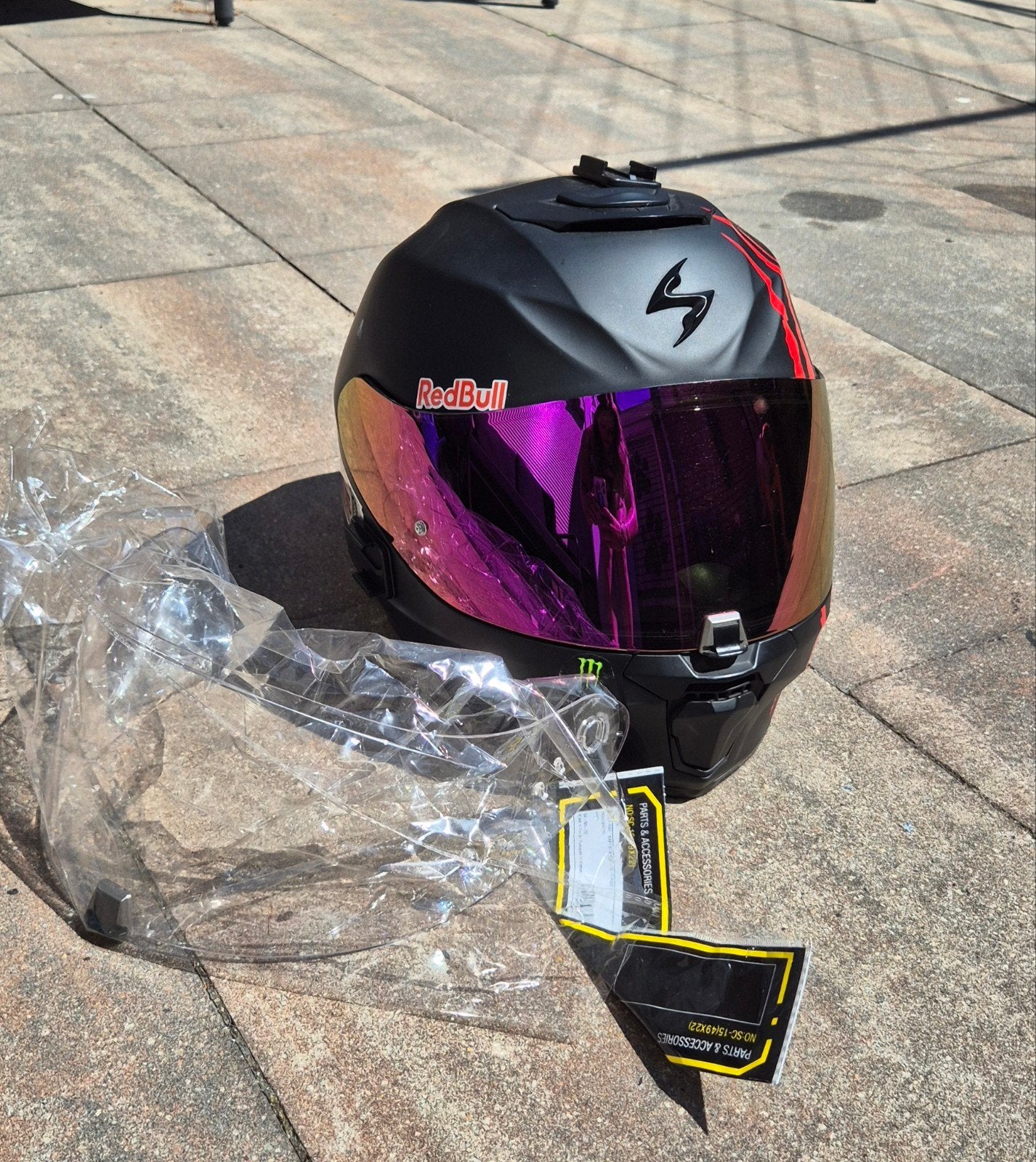 Motor helm M, Ophalen of Verzenden, Tweedehands, Integraalhelm, Overige merken