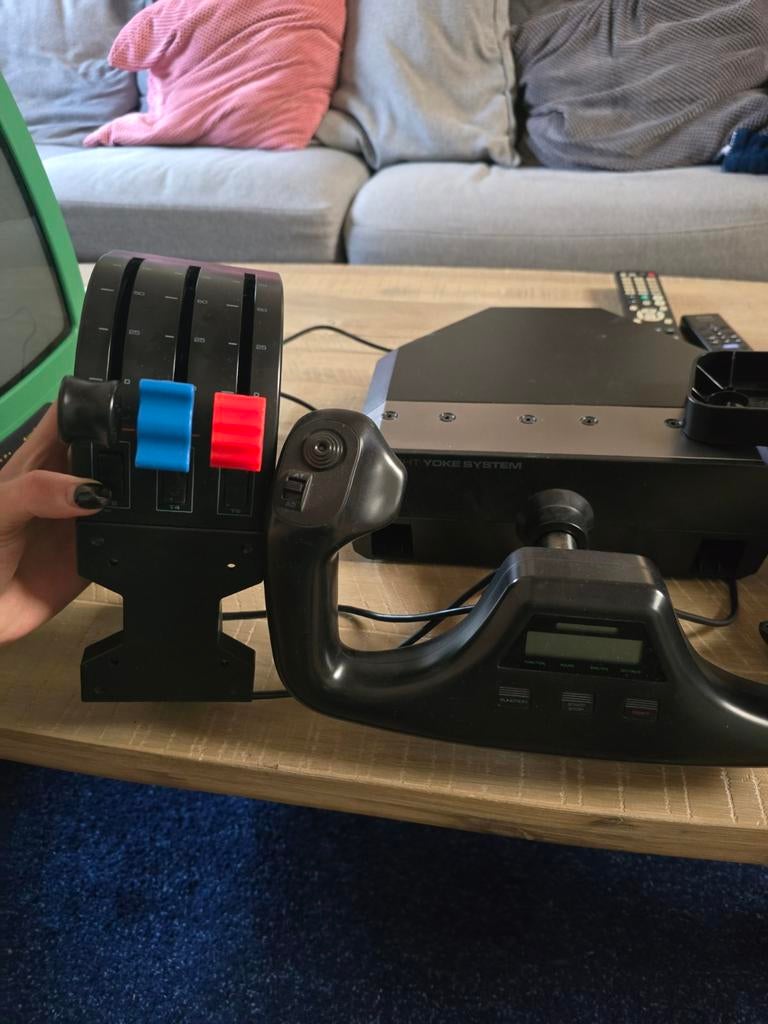 Logitech G Saitek pro flight yoke + throttle, Ophalen