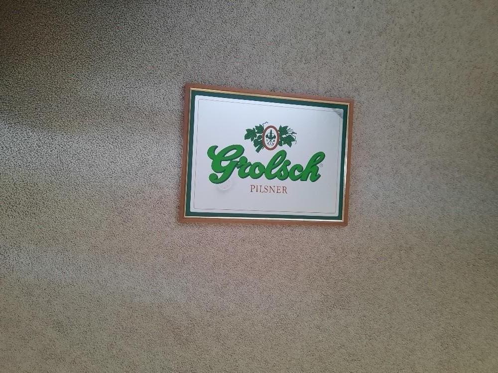 VINTAGE SPIEGEL > GROLSCH PILSNER, Ophalen, Zo goed als nieuw, Overige typen, Grolsch