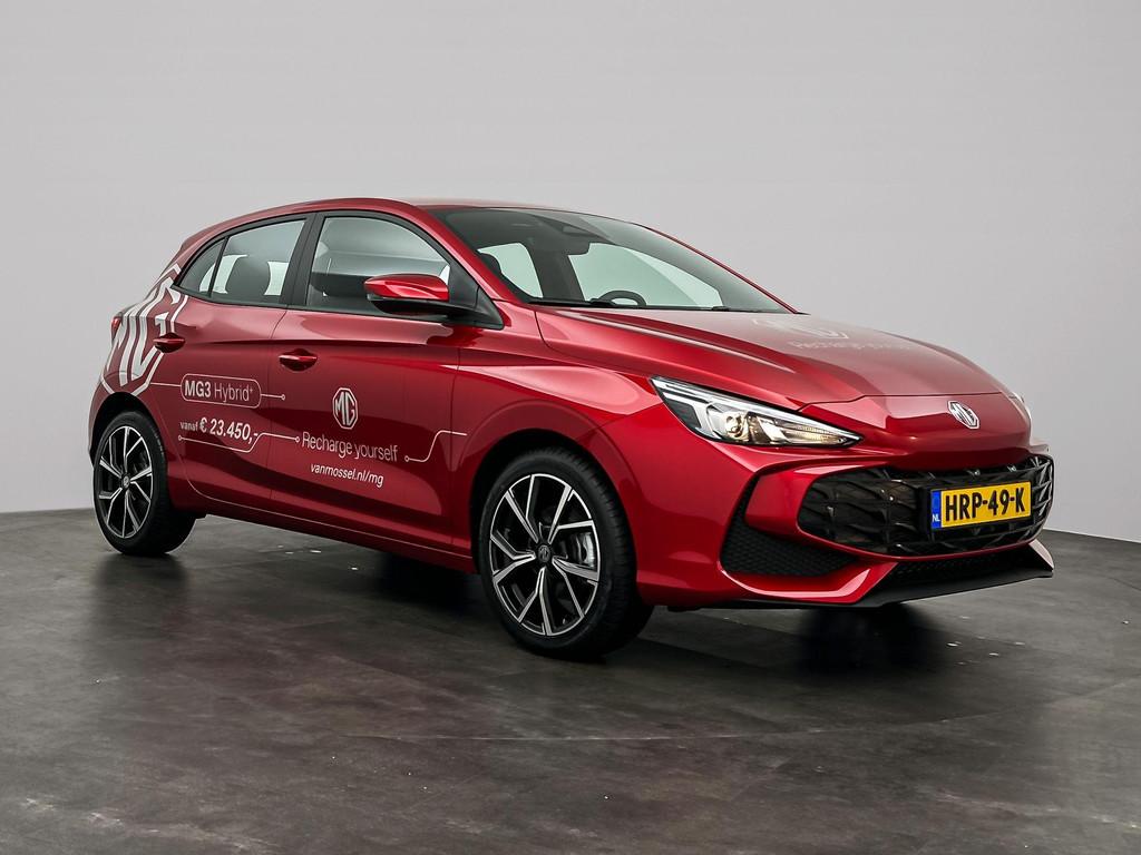 MG 3 1.5 Hybrid+ Aut. Standard | 17'' Velgen | Camera | Appl, Auto's, MG, 12 maanden, Stof, 1498 cc, 4 cilinders