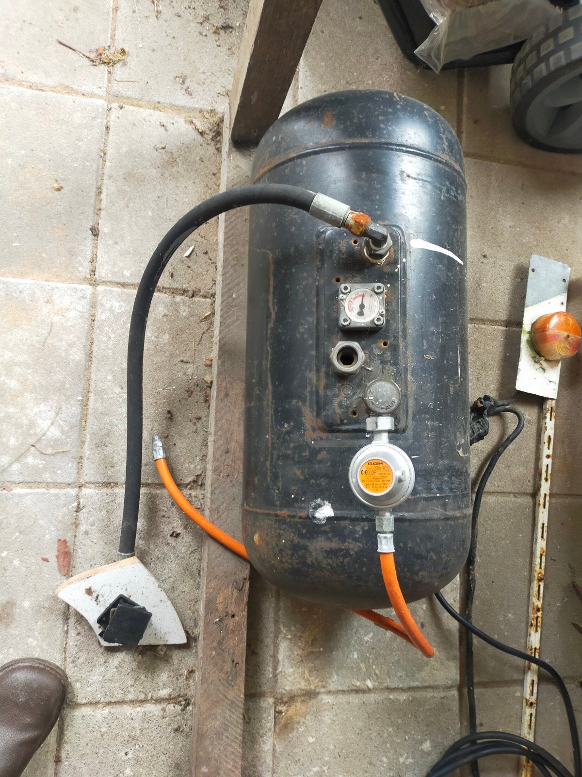 Gebruikte LPG gastank voor auto, Ophalen, Gebruikt