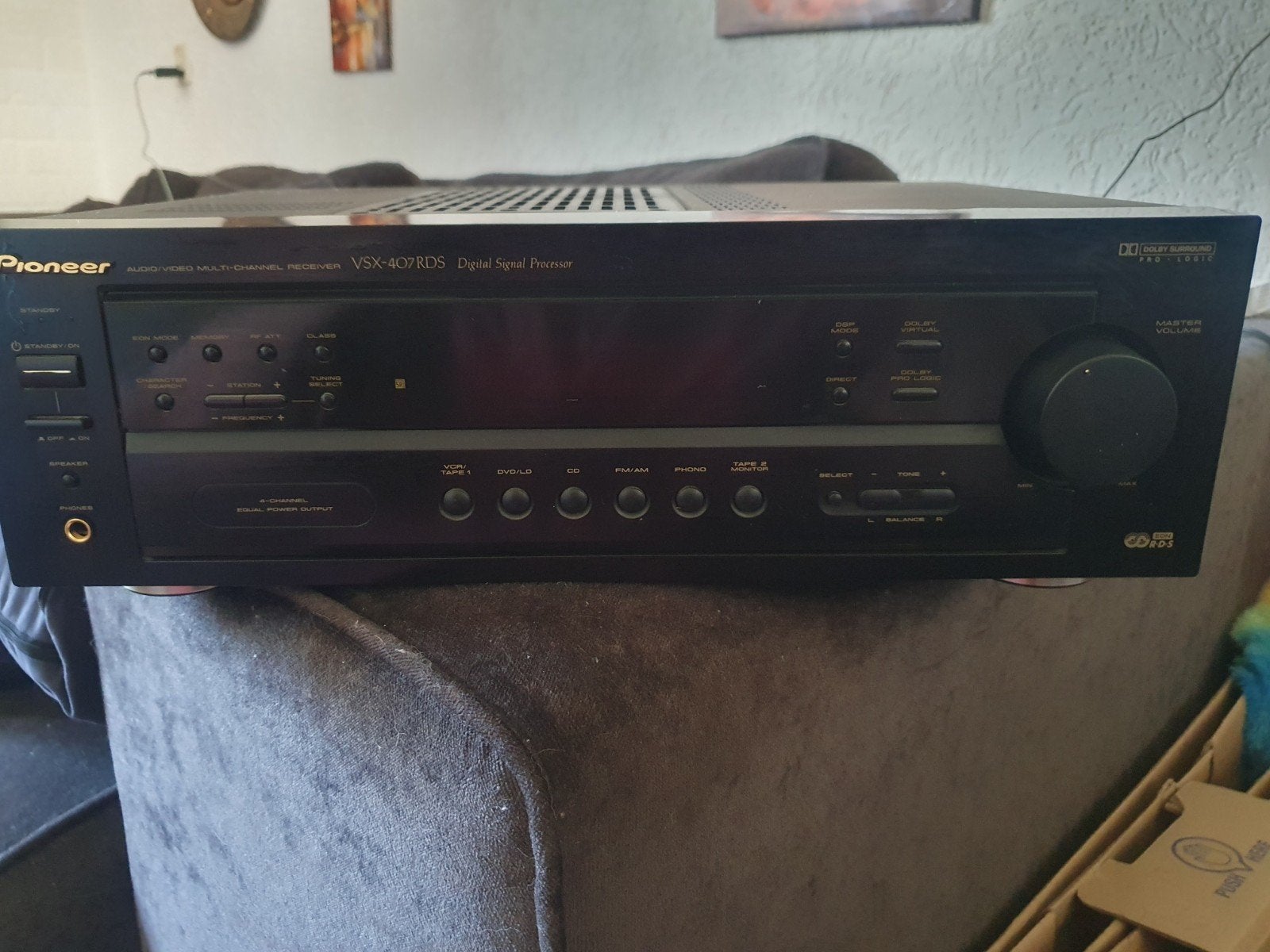 pioneer receiver VSX- 407 RDS, Ophalen, Zo goed als nieuw, Analoog