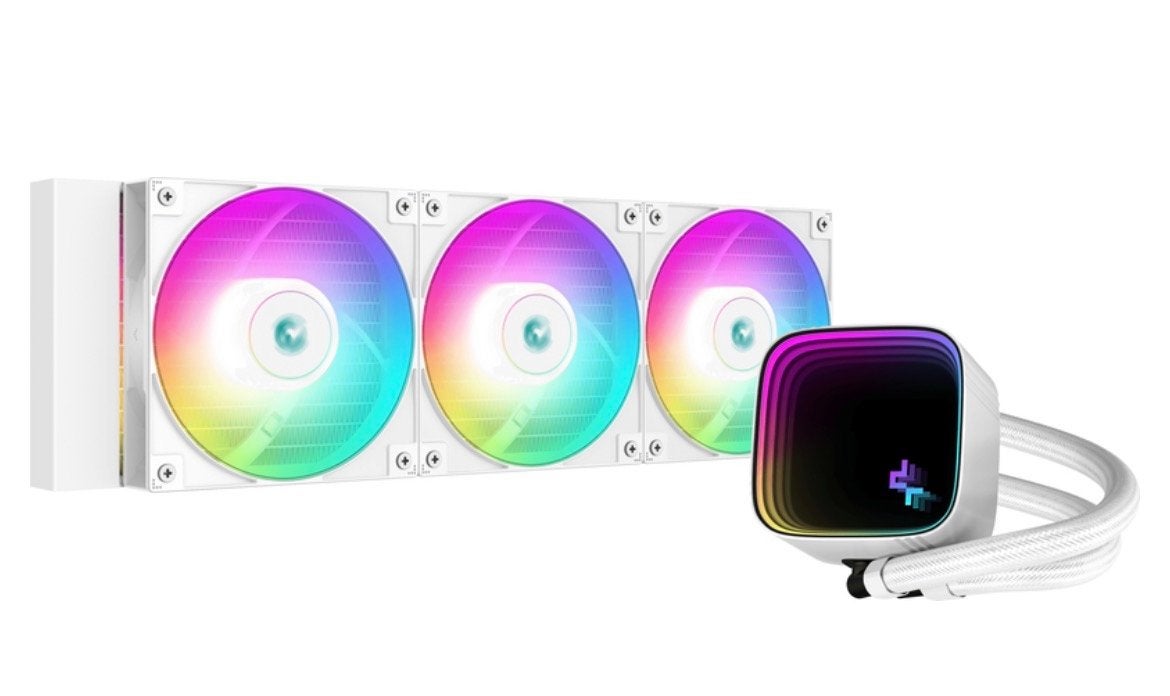 DeepCool LS720 SE WH 360mm Liquid CPU Cooler AIO, Computers en Software, Ophalen of Verzenden, Nieuw, Waterkoeling