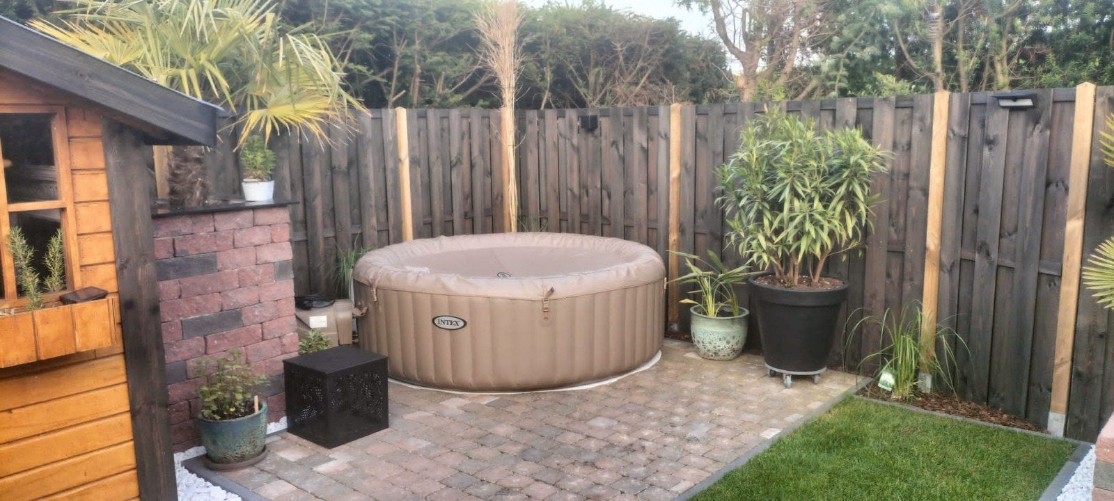 Intex PureSpa Bubble Therapy opblaasbare jacuzzi, Ophalen, Gebruikt, Opblaaszwembad, Rond