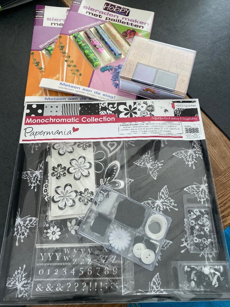 Knutselpakket: Sieraden maken en Scrapbooking, Ophalen, Abstract, Nieuw, Meerkleurig