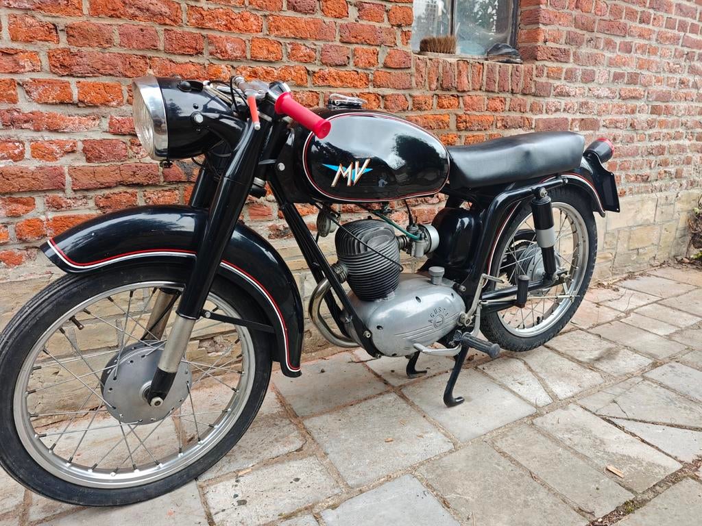 MV Agusta  SS 125 cc  4 T 1956, Motoren, Motoren | Oldtimers