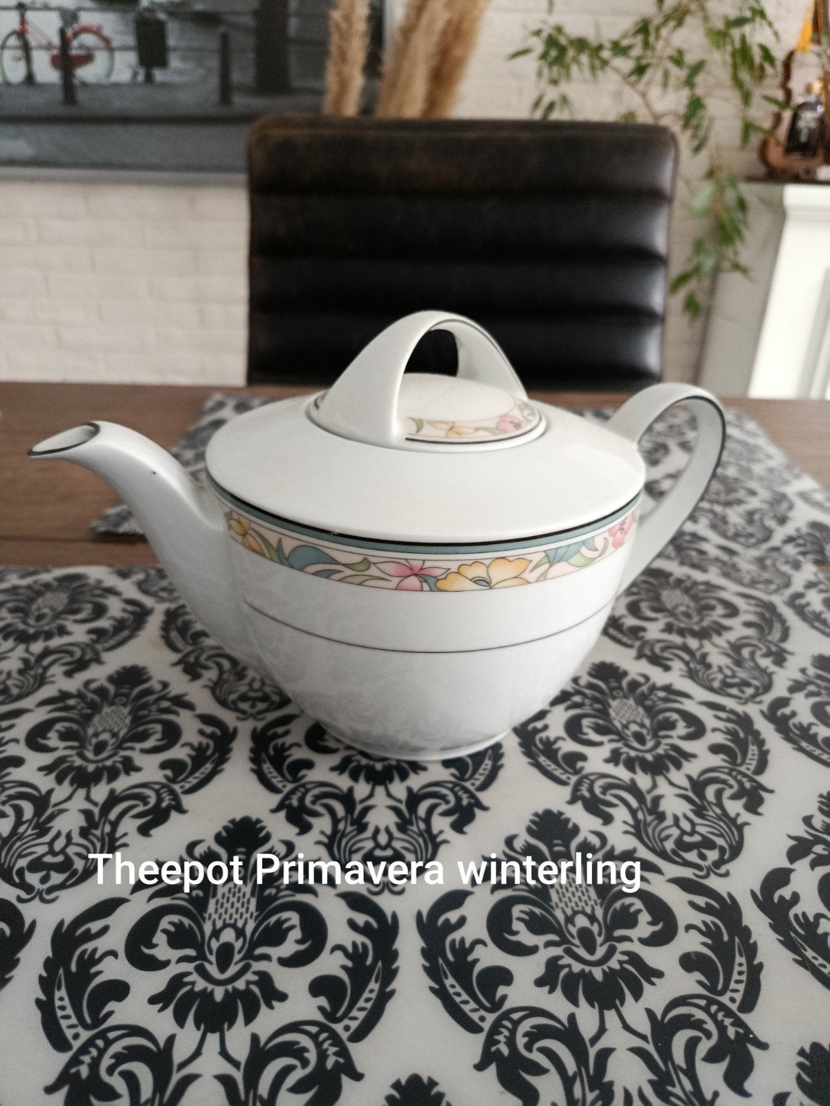 Theepot primavera winterling, Ophalen of Verzenden