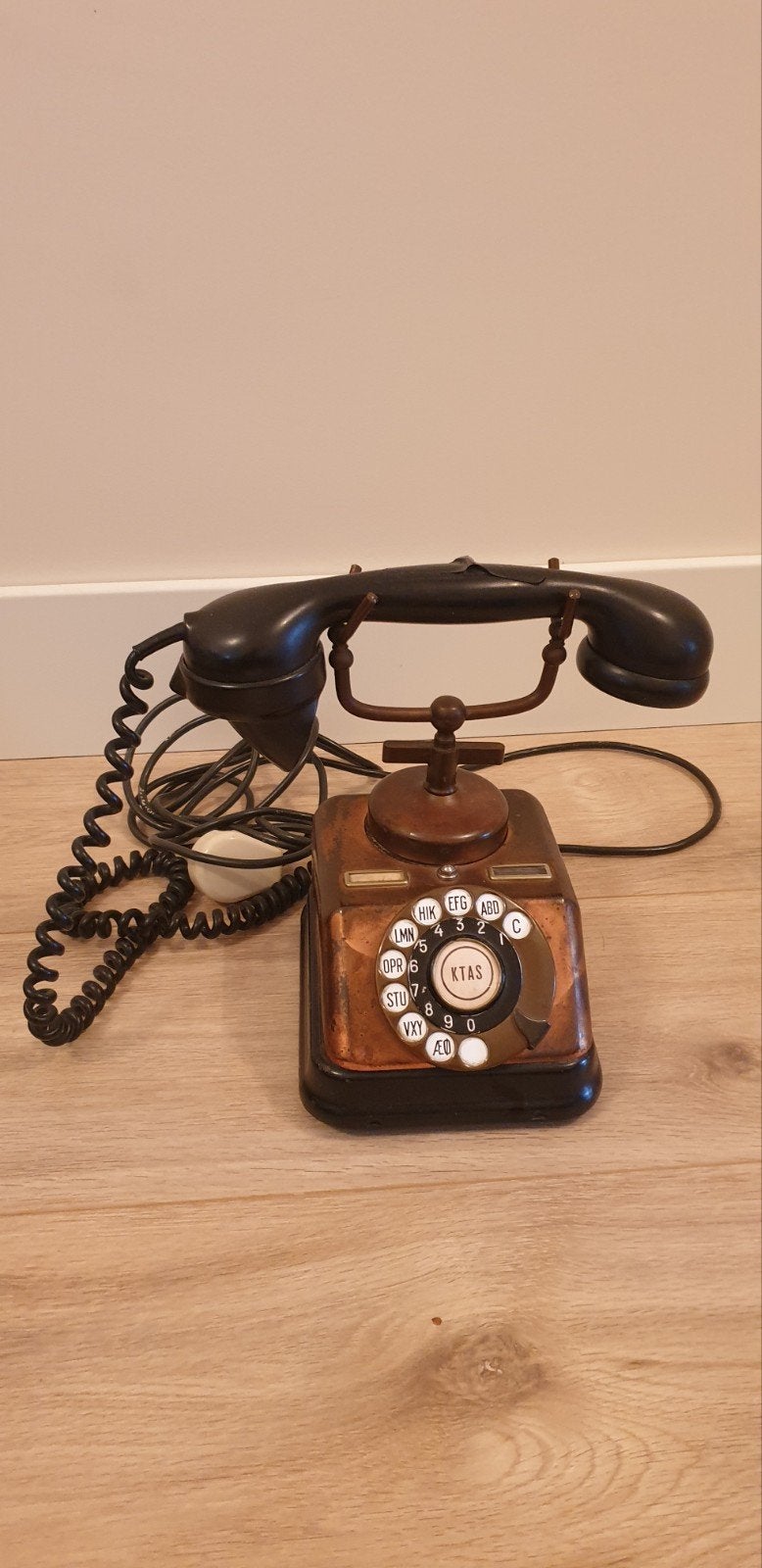 Antieke draaischijf telefoon - Vintage decoratie, Ophalen
