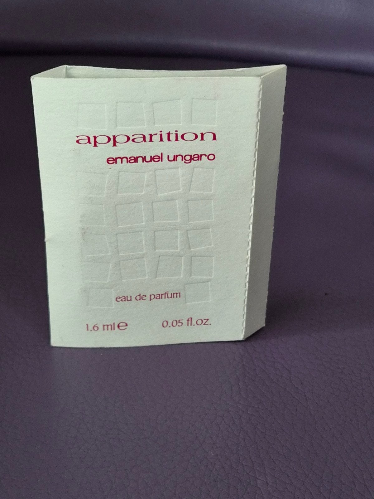Apparition Emanuel Ungaro Eau de Parfum - Miniatuur, Verzenden, Nieuw