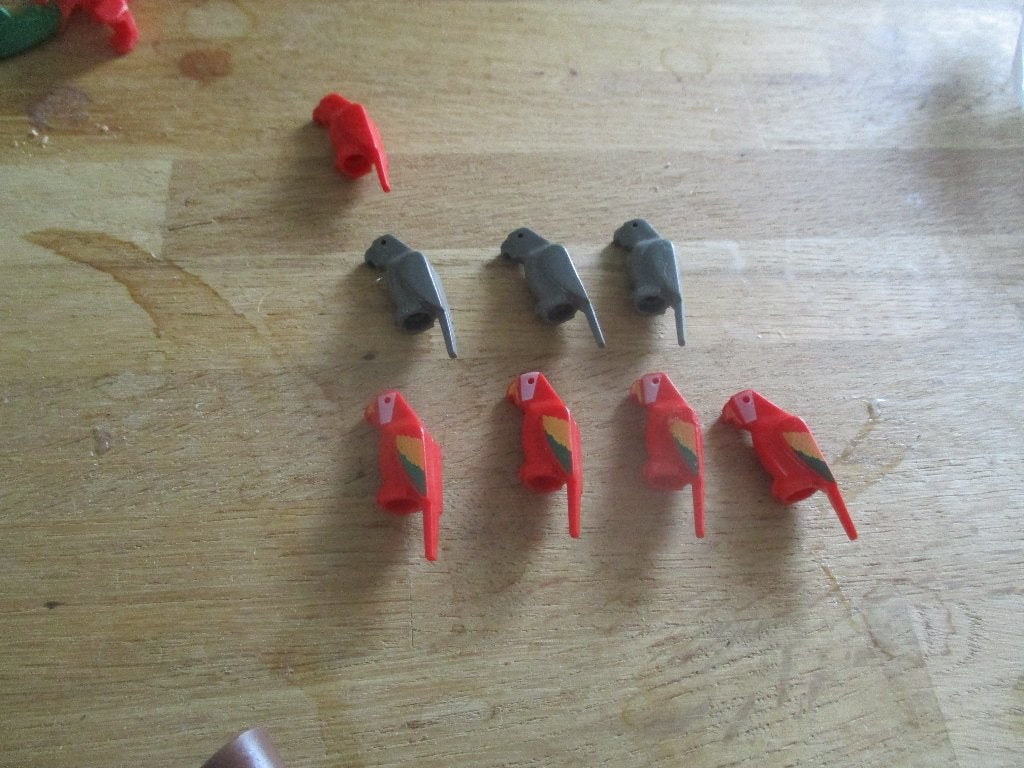 LEGO PAPEGAAIEN, Ophalen of Verzenden, Gebruikt, Accessoire, Lego