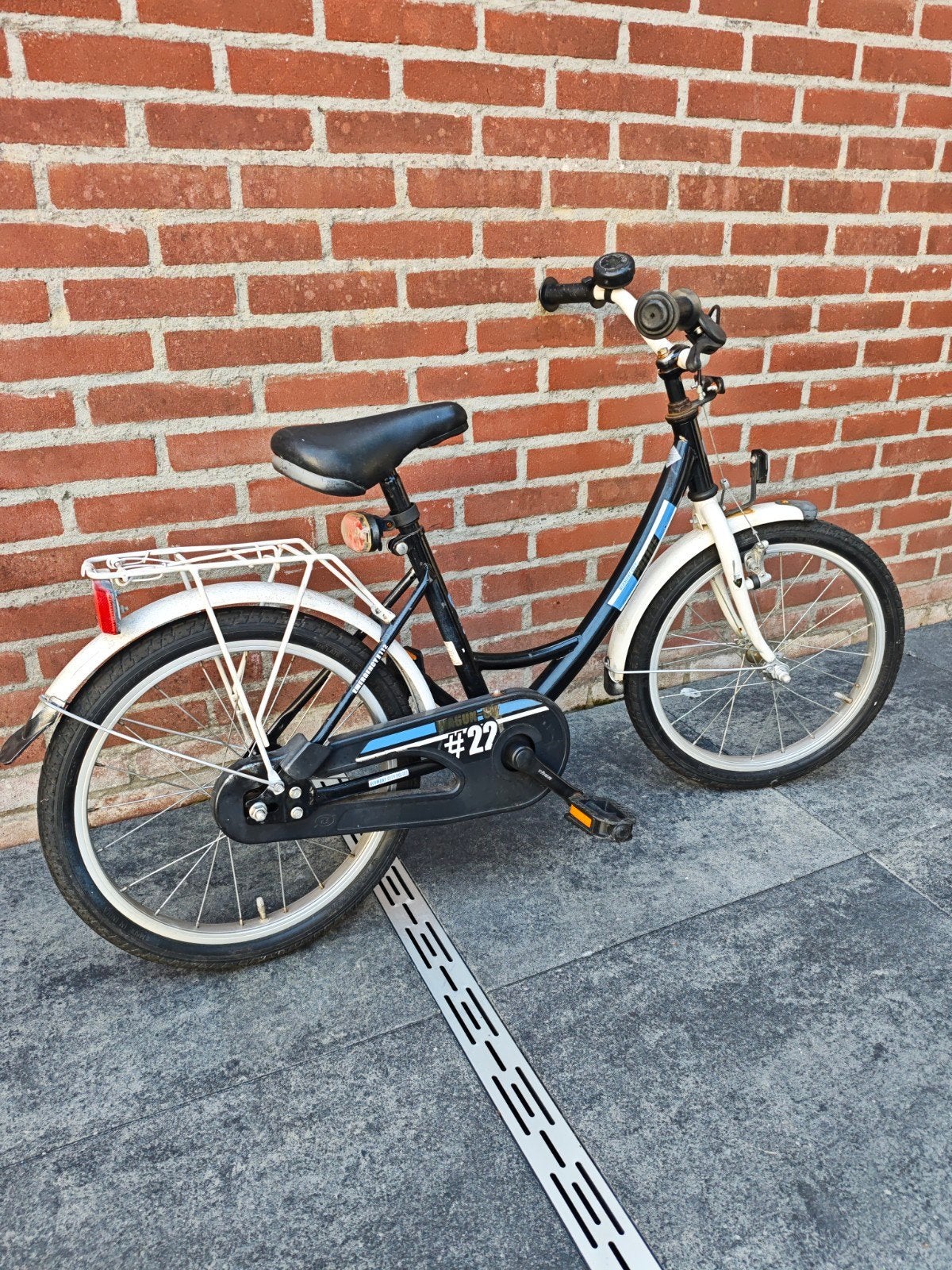 18" inch jongensfiets, Fietsen en Brommers, Ophalen, Gebruikt, 18 inch, Handrem