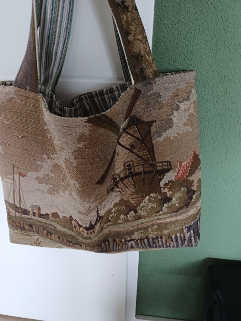 Tas Gobelin, shopper/strandtas, Ophalen of Verzenden, Nieuw, Overige kleuren, Shopper