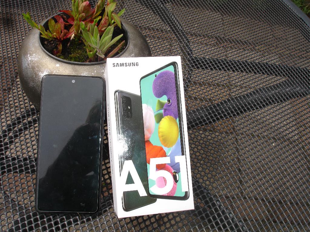 Samsung telefoon A51, Ophalen, Zwart, Touchscreen, Zonder simlock