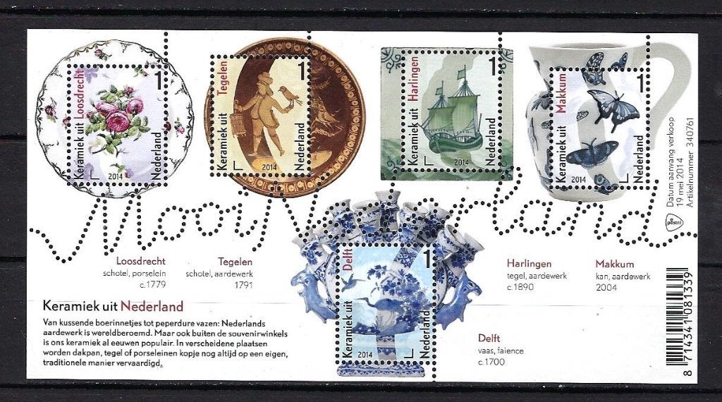 NVPH Blok 3186 (Mooi Nederland 13) Postfris, Ophalen of Verzenden, Na 1940, Postfris