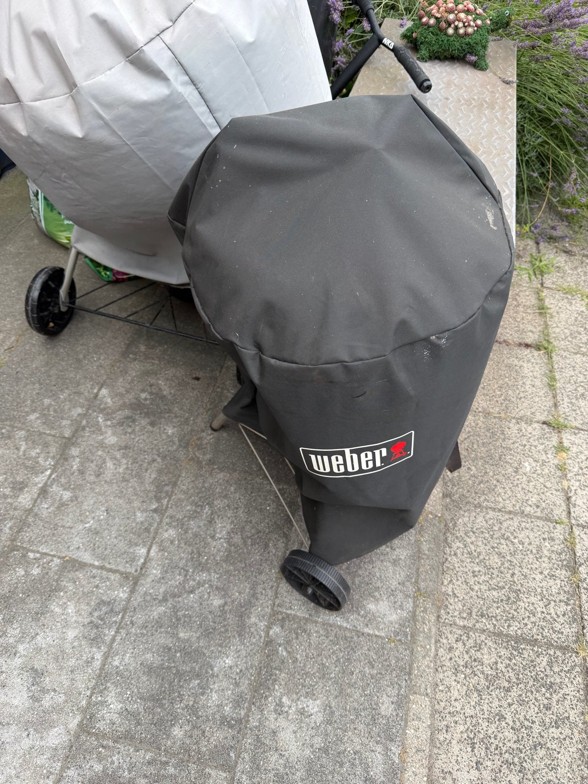 Weber Compact Kettle houtskoolbarbecue - Zwart, Ophalen, Gebruikt