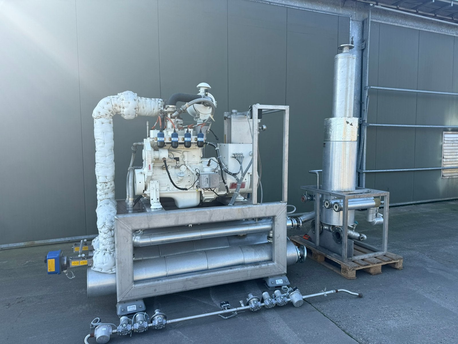 Leroy Somer WKK Gas generator, Ophalen, Gebruikt