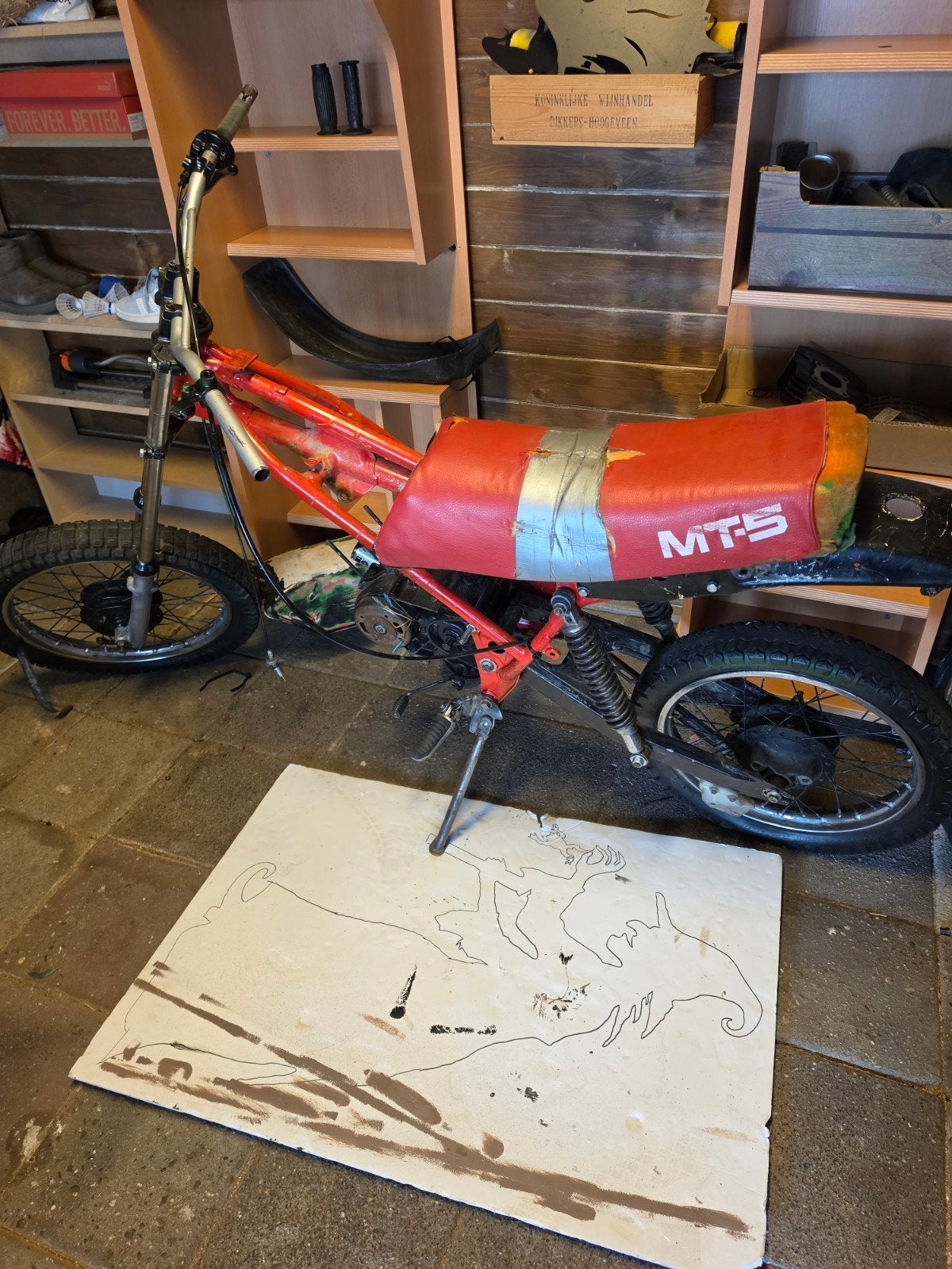 Onderdelen honda mt, Fietsen en Brommers, Brommers | Honda, Ophalen, Gebruikt, MT