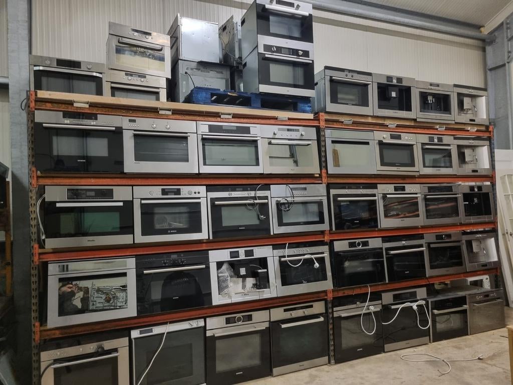 combiovens ,stoomovens koffiemachines & kookplaten, Gebruikt, Ophalen of Verzenden, Oven met grill, Inbouw
