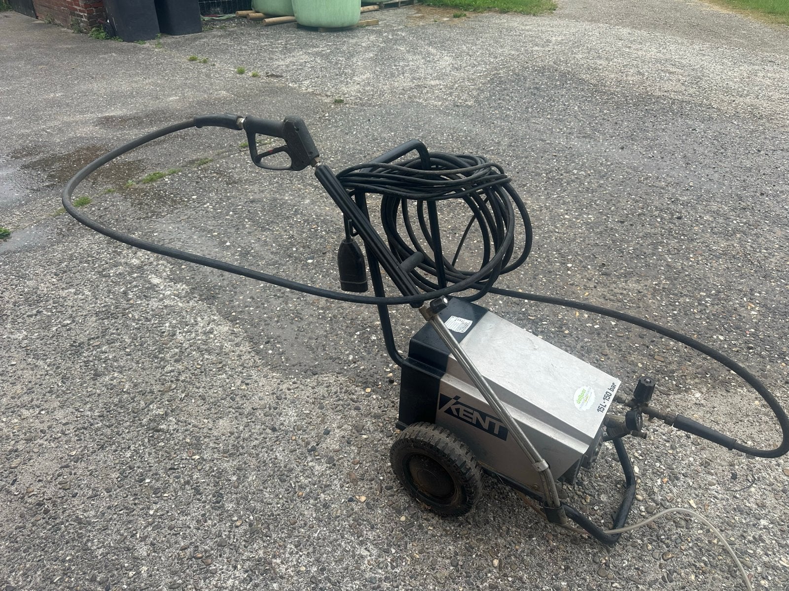 Kent 9015 Profersionele Hogedrukreiniger - 150 Bar, 15 L/min, Ophalen, Gebruikt, Kent, Elektrisch