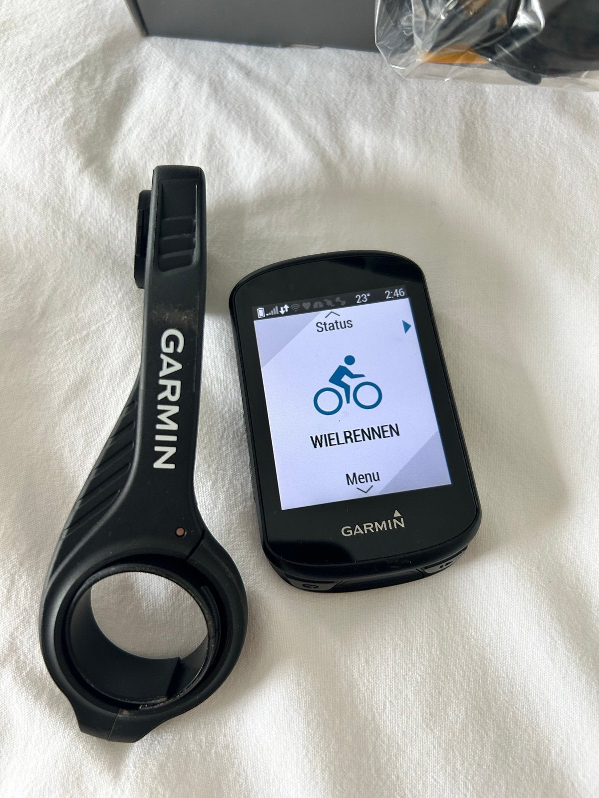 Garmin Edge 530 GPS Fietscomputer met Houder, Fietsen en Brommers, Ophalen, GPS, Zo goed als nieuw