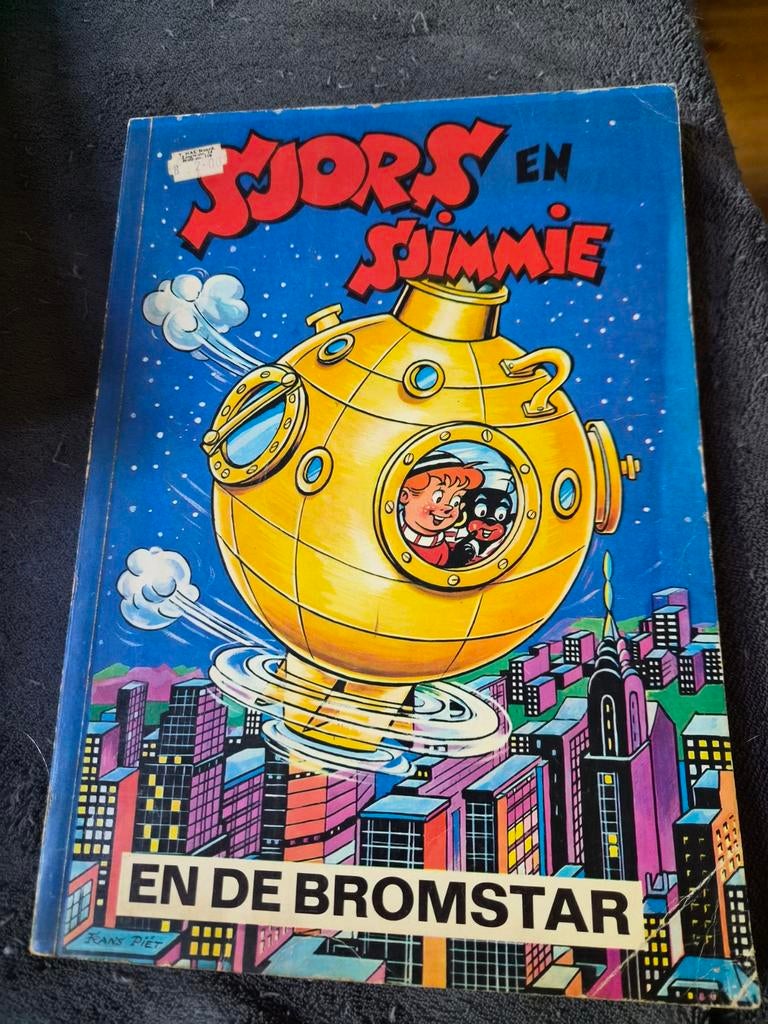 Sjors en Sjimmie en de Bromstar stripboek, Boeken, Eén stripboek, Ophalen of Verzenden, Gelezen, Frans Piët