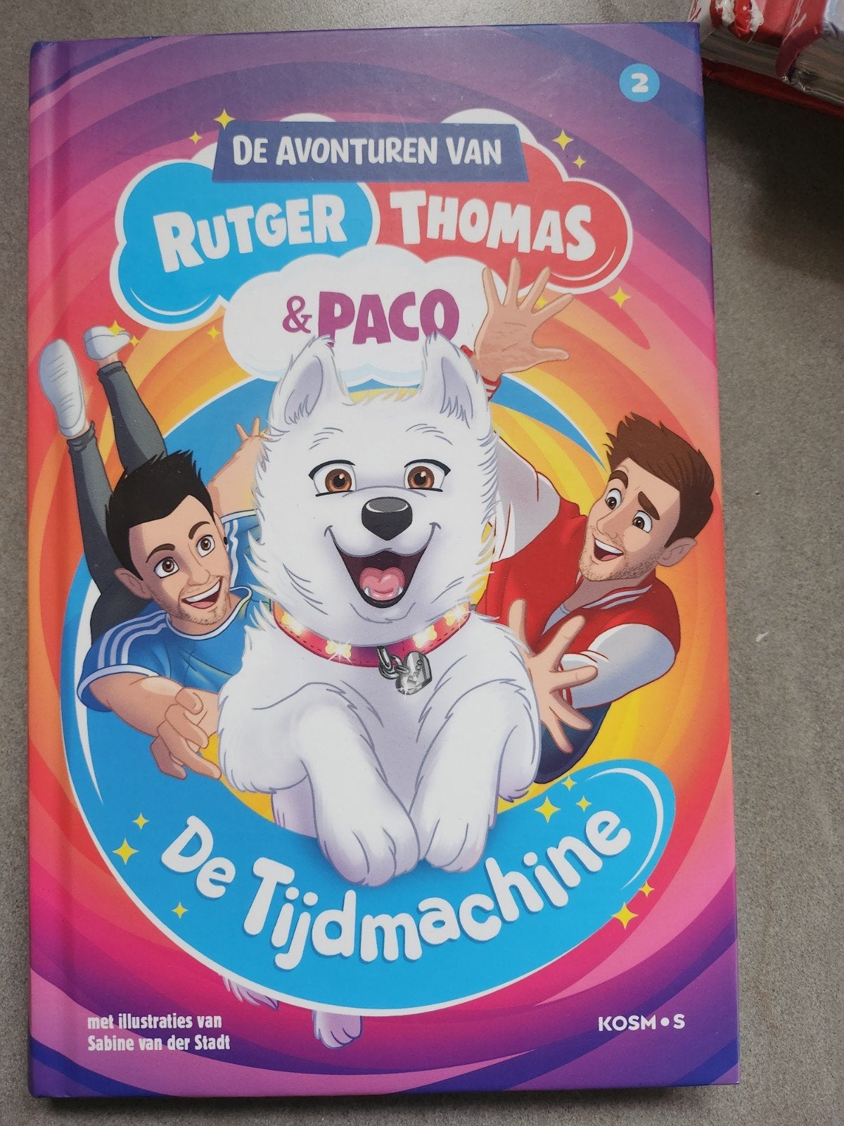 De Avonturen van Rutger, Thomas & Paco: De Tijdmachine, Ophalen of Verzenden, Gelezen, Rutger Vink, Thomas van Grinsven, Fictie
