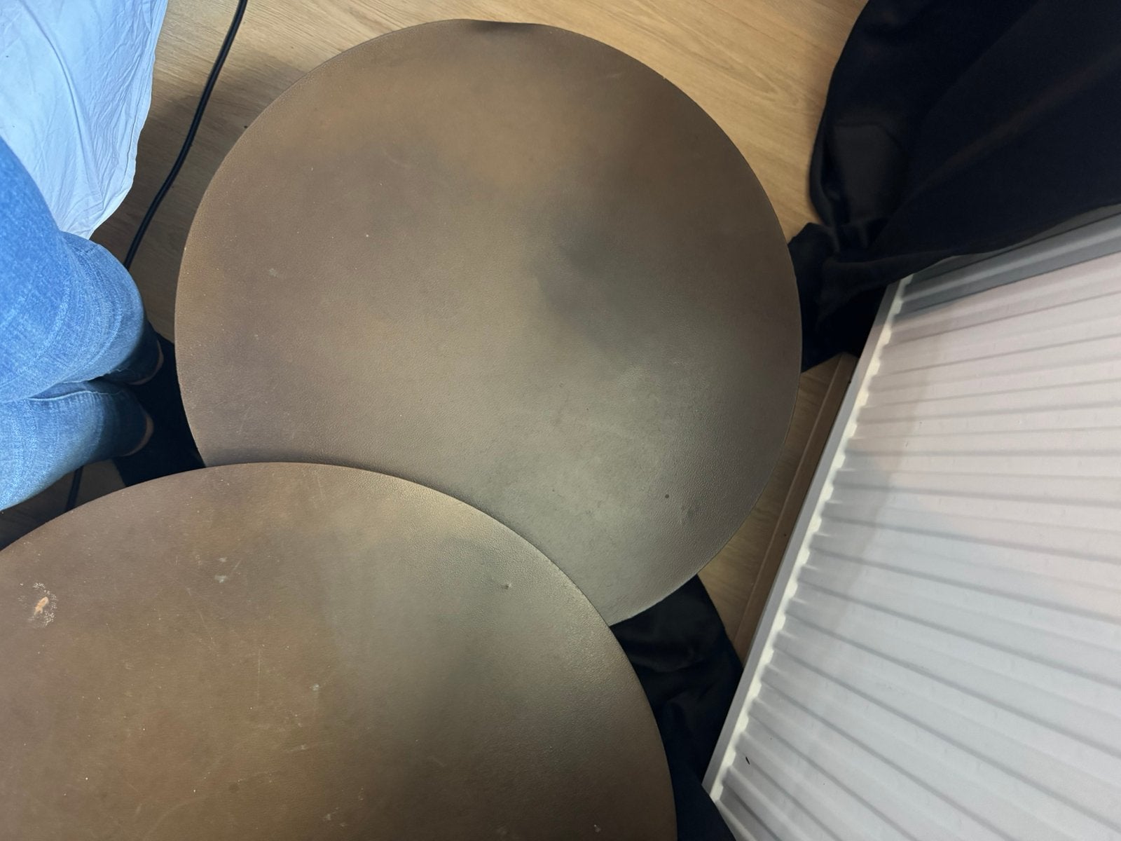 Salon tafel, Ophalen, Rond, 50 tot 100 cm