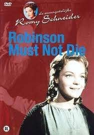 DVD ROMY SCHNEIDER ROBINSON MUST NOT DIE Soll Nicht Sterben, 1960 tot 1980, Alle leeftijden, Ophalen of Verzenden, Zo goed als nieuw