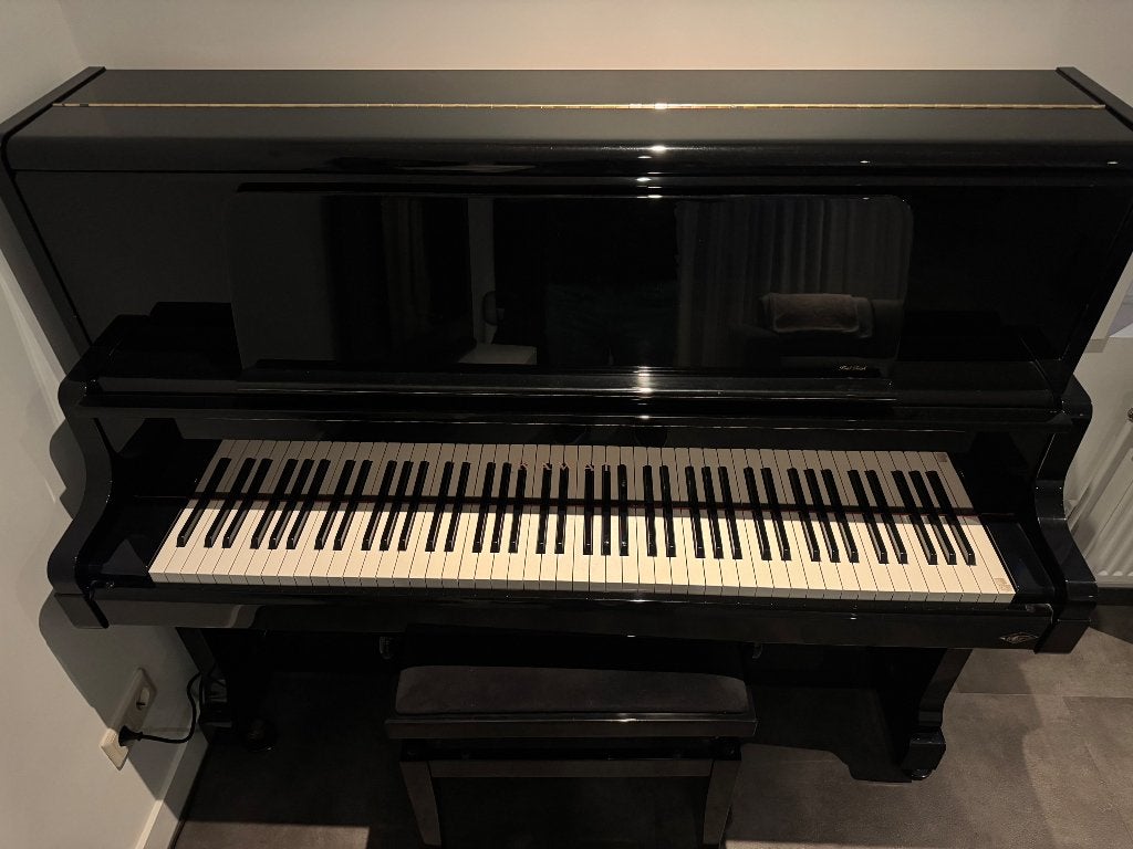 Kawai XO-5 upright piano, Ophalen, Gebruikt, Zwart, Piano